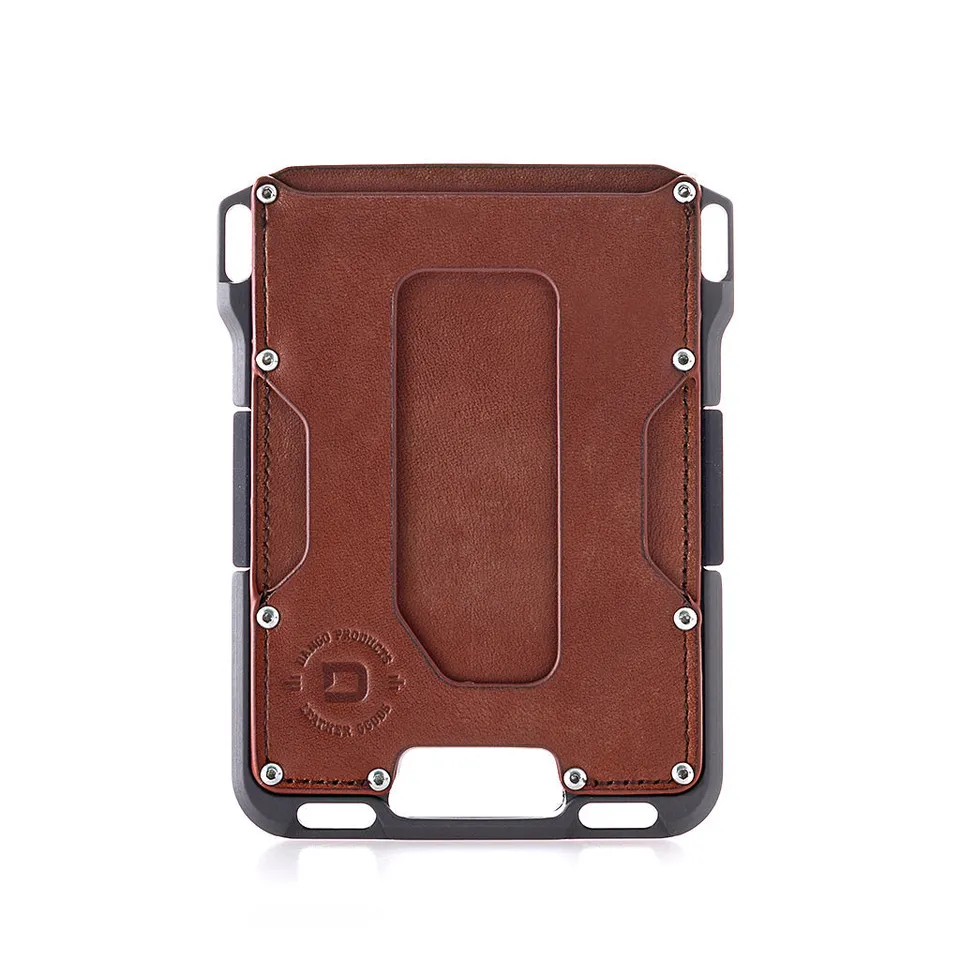 Dango M1 Maverick portafoglio pelle whiskey brown RFID