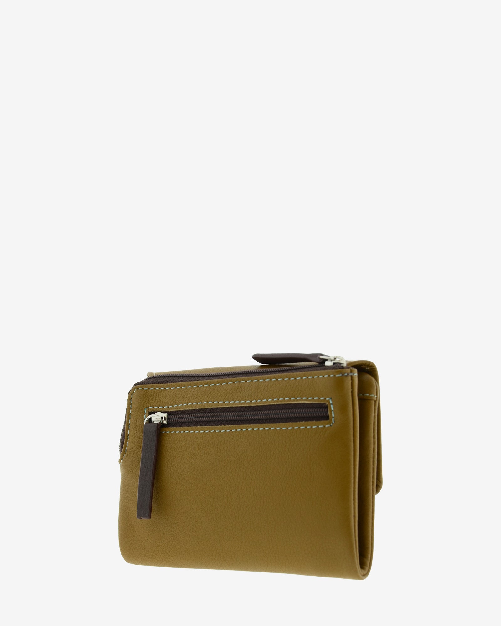 Adapell Affinità 4243 portafoglio piccolo pelle bronzo 9 carte