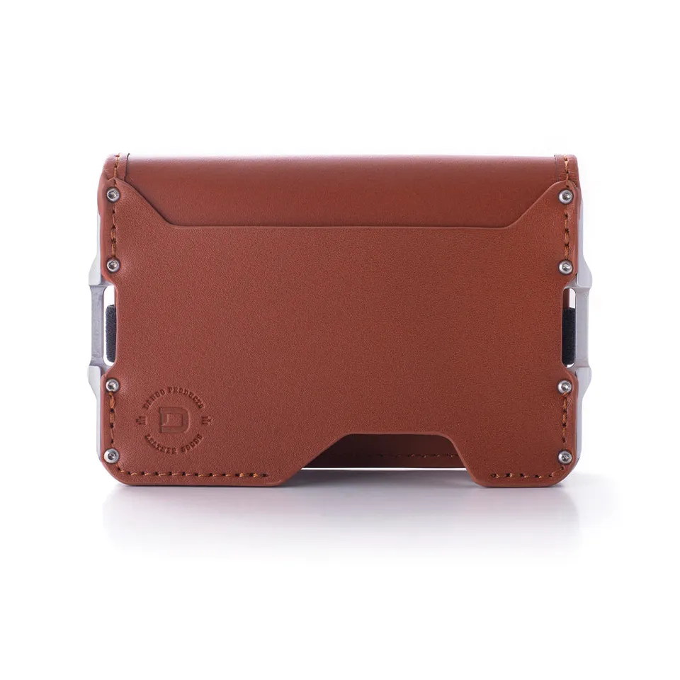 Dango D03 Dapper portafoglio bifold pelle whiskey brown