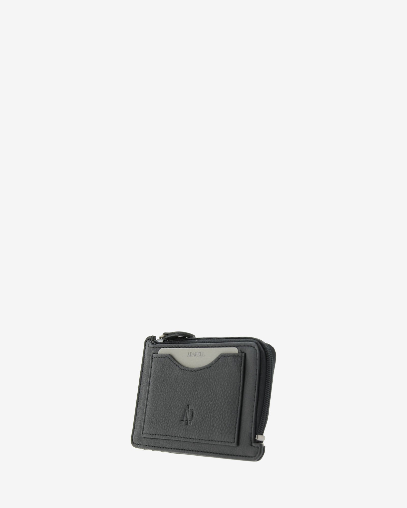 Adapell 8062 portacarte slim pelle 6 carte zip