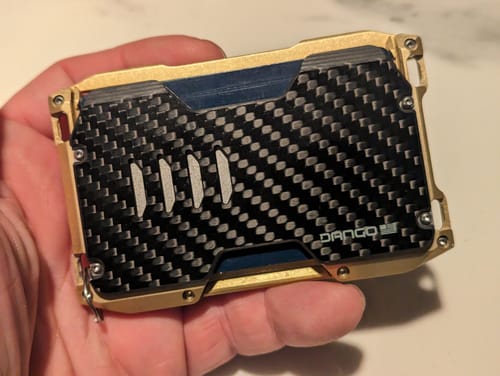 Dango A-Series Carbon Fiber Backplate piastra carbonio RFID