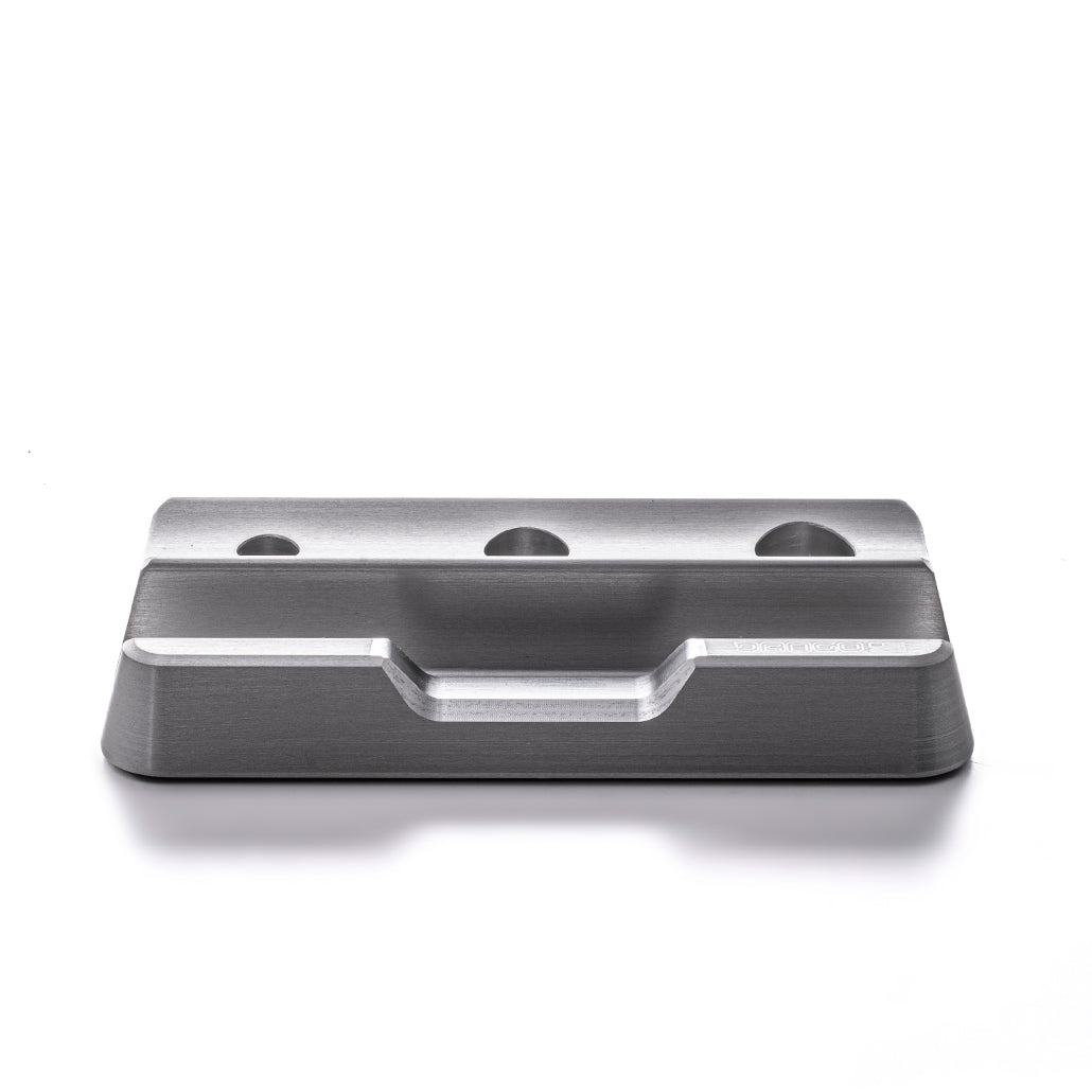 Dango Trays Pen Tray vassoio portapenne Satin Silver alluminio