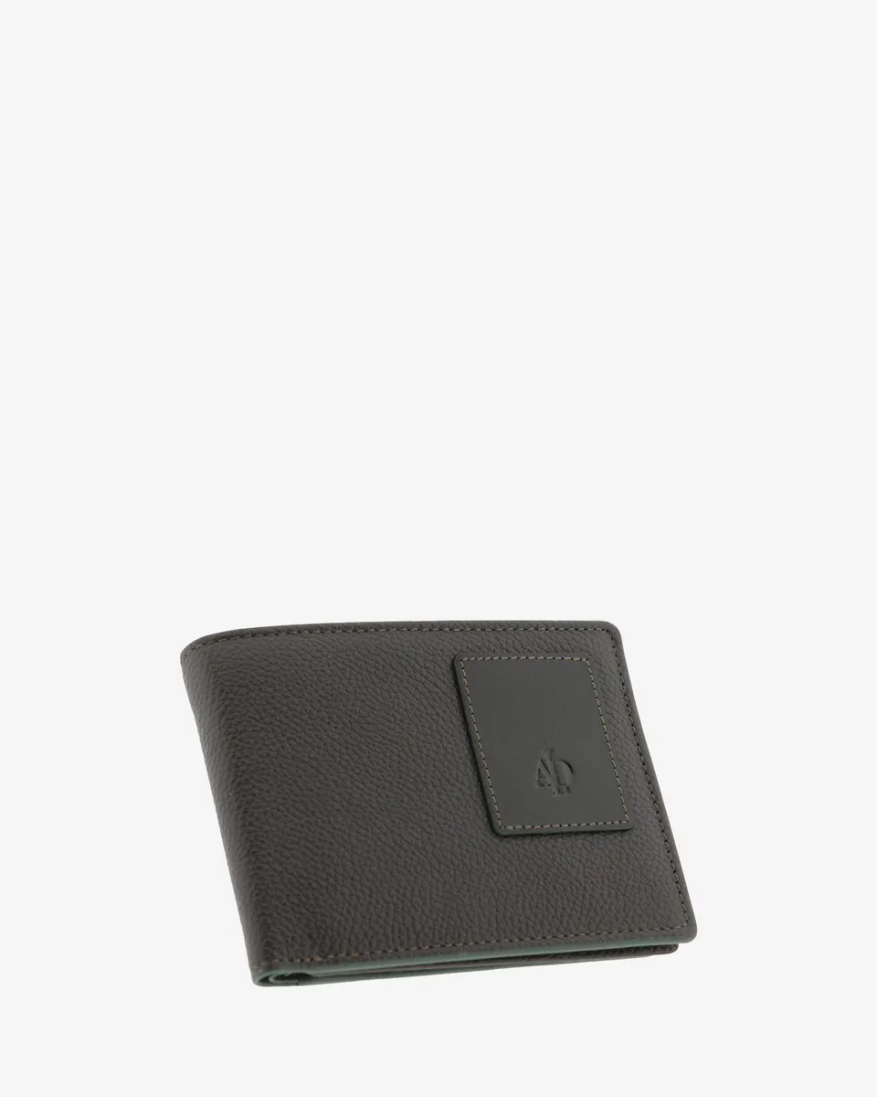 Adapell Urban 1662 portafoglio uomo Nero 8 carte pelle