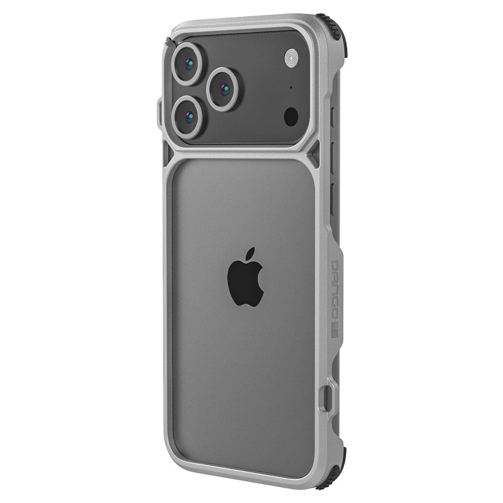 Dango Adapt Covert Case iPhone 17 Pro Max custodia Satin Silver