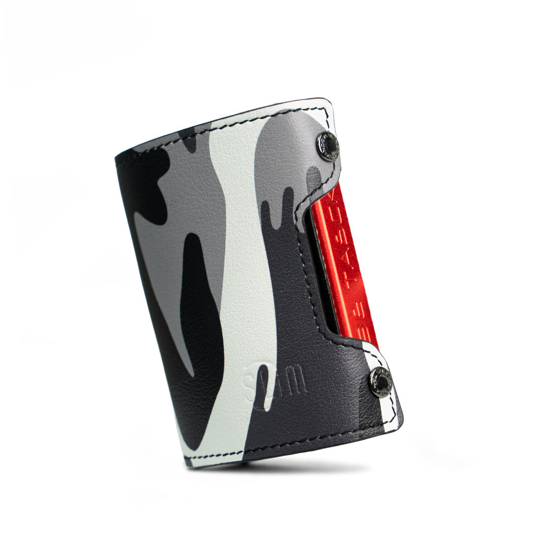 SLim Be Tasck Portafoglio Camouflage Mimetico Pelle