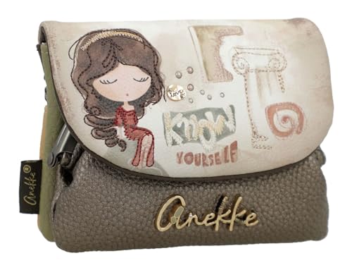 Anekke Muse Portamonete Patta Donna Compatto