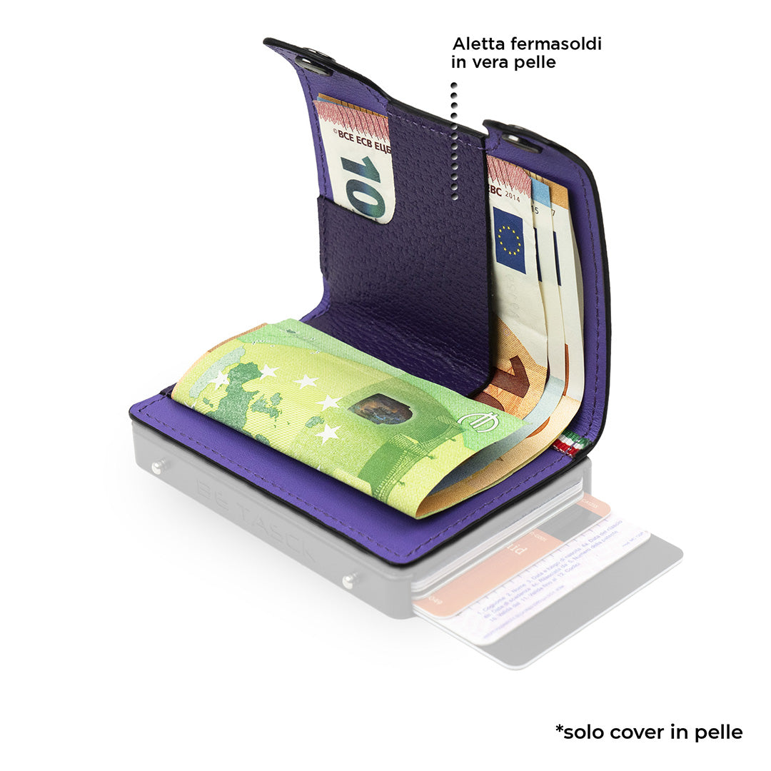 SLim Cover Pelle Be Tasck pelle viola