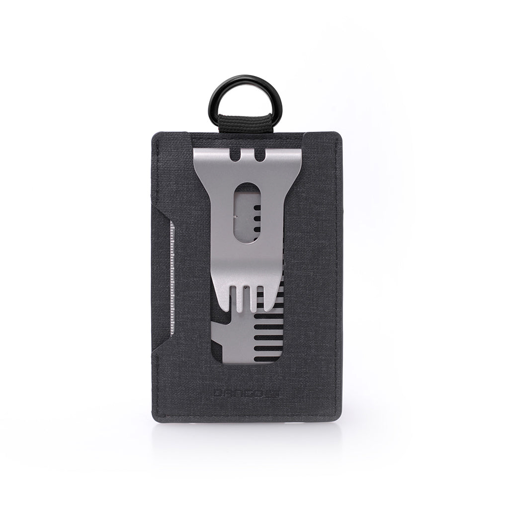 Dango S-Series S1 Stealth portafoglio slim DTEX nero 9 carte bundle