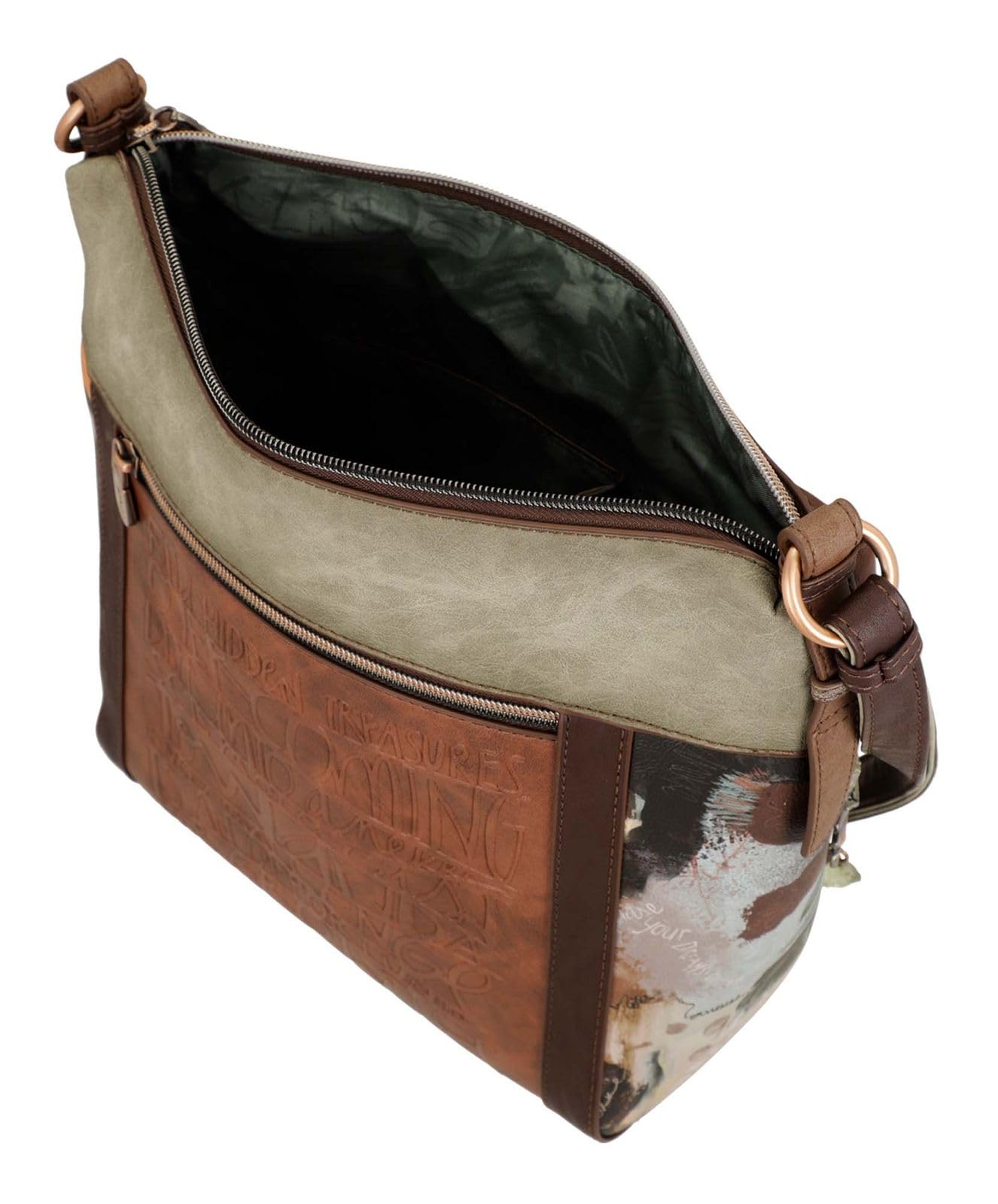 Anekke Core Grande Bandolera Borsa a Tracolla 4 Tasche Donna