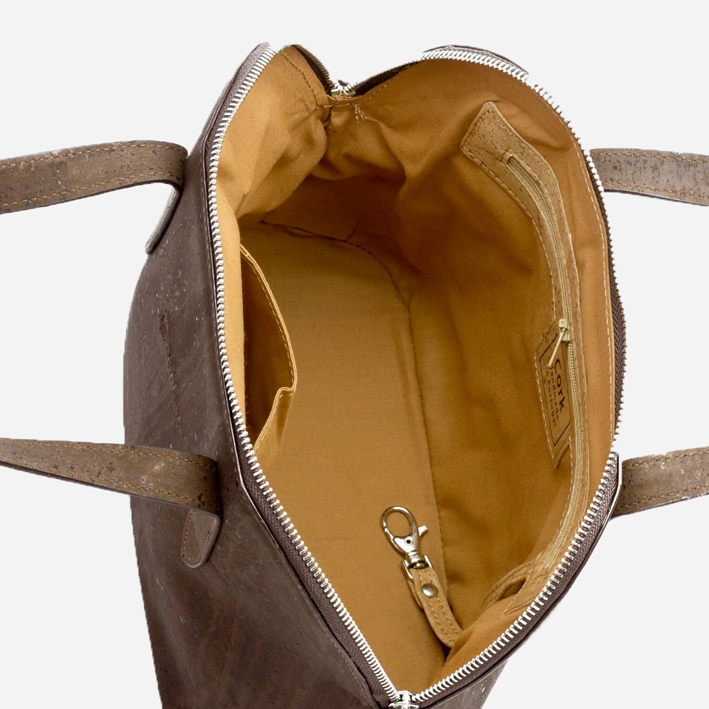 Corkor Bags Borsa Tracolla Sughero Naturale Piccola