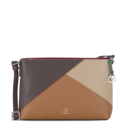 Mywalit Kyoto E/W Cross Body Borsa Bosco Pelle