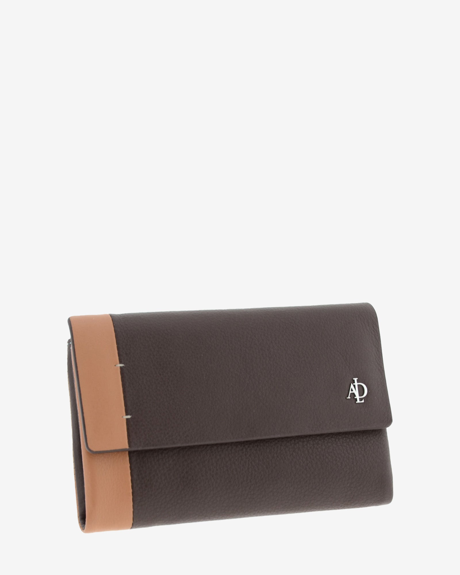 Adapell Wakanda 4213 portafoglio donna pelle marrone grande