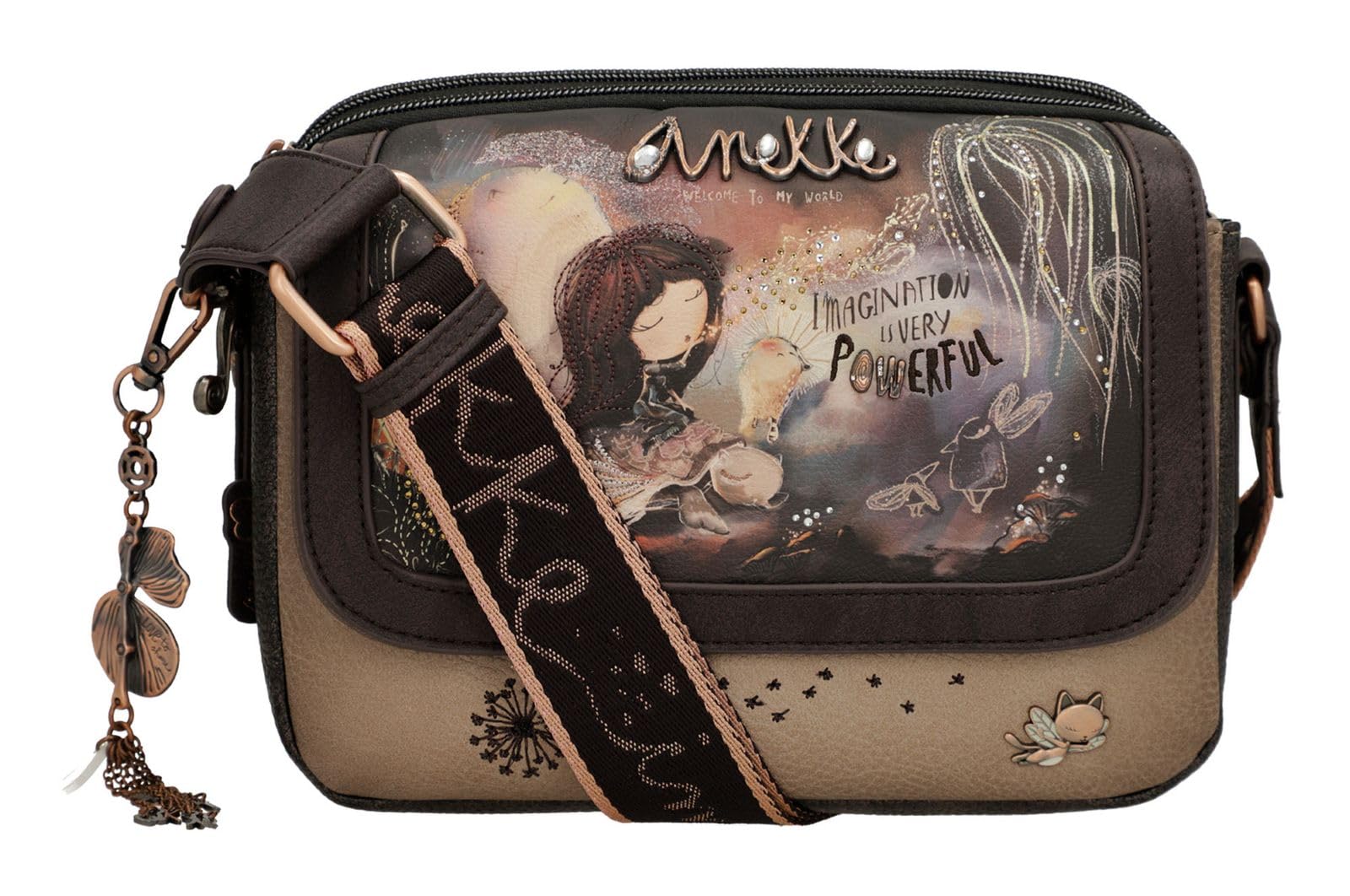 Anekke Dreamverse Borsa Tracolla 25x18cm Patta