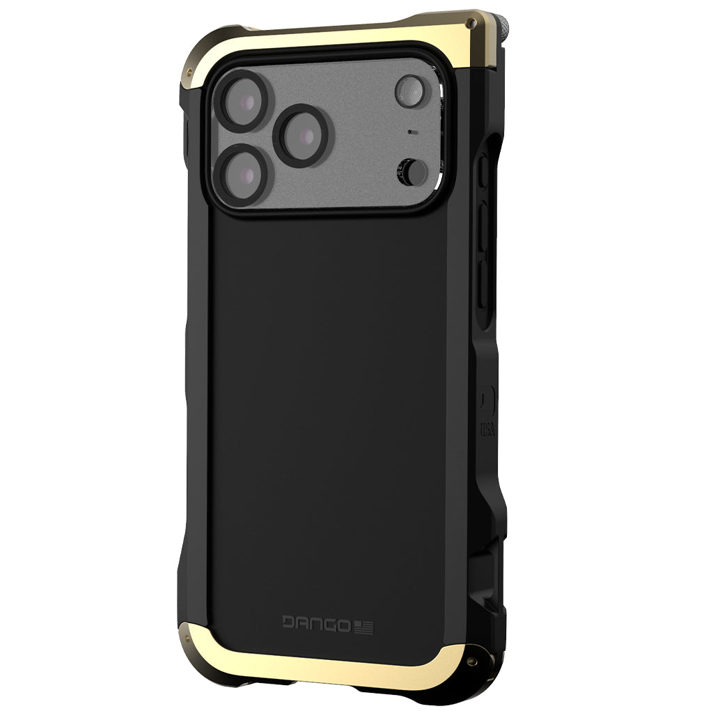 Dango Adapt Cover iPhone 18 Pro Max nero vetro camera