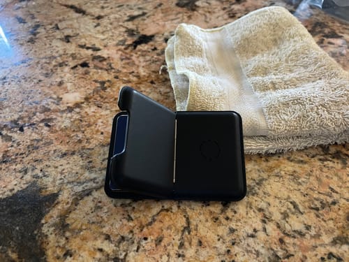 Dango Adapt MagSafe Lite portafoglio nero Jet Black