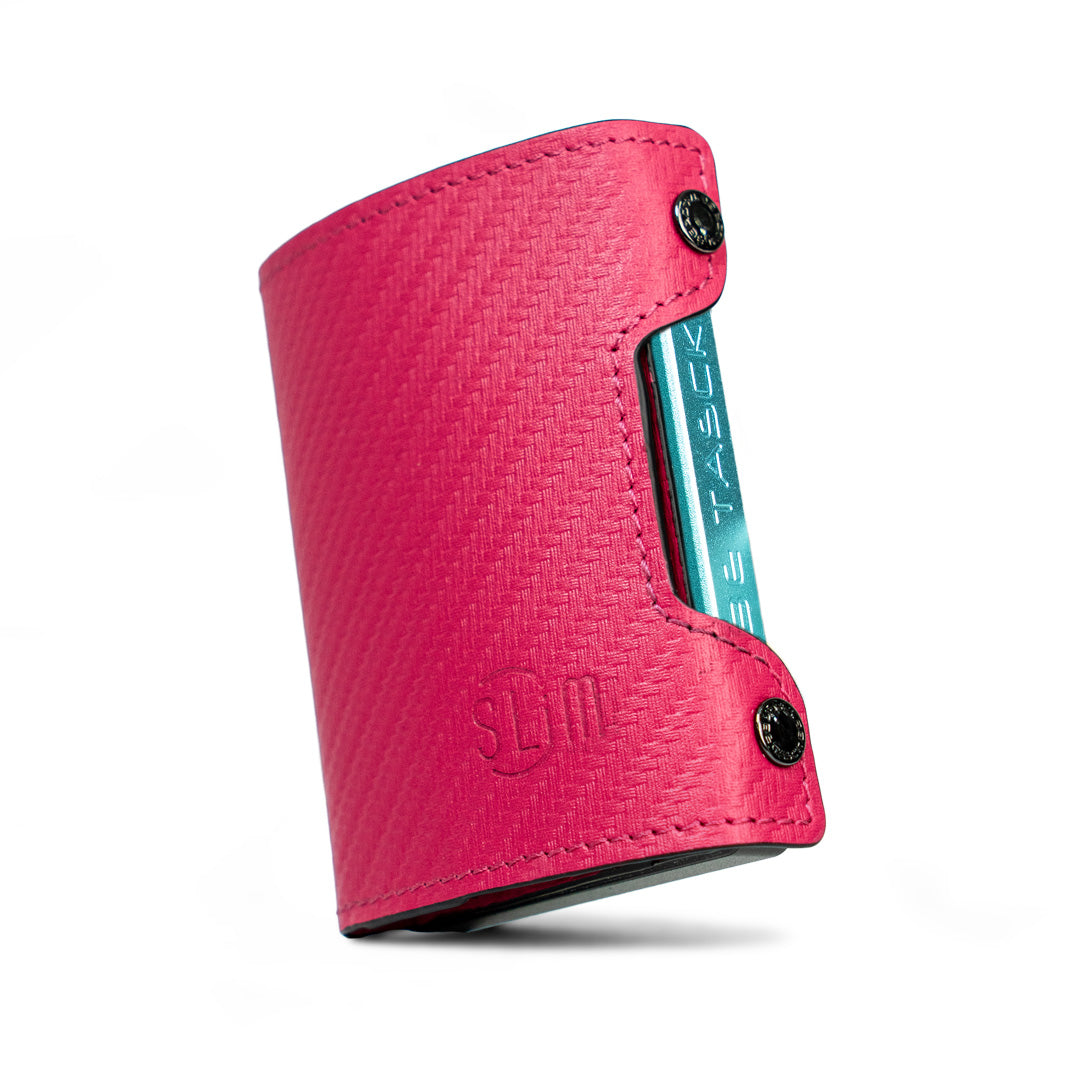 Be Tasck Carbon Portafoglio Fucsia Compatto 7 Carte
