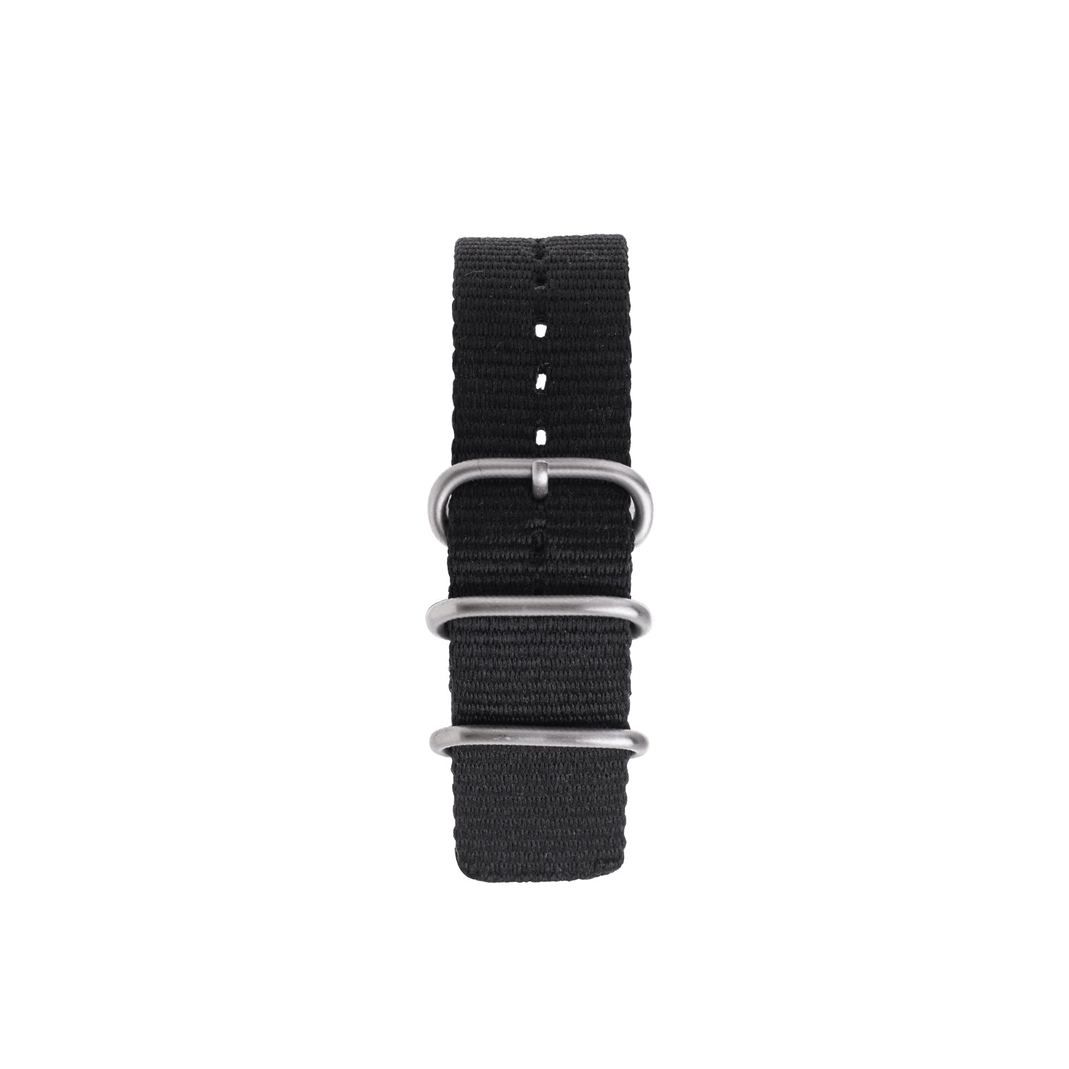 Dango cinturino orologio nylon due pezzi nero 22mm
