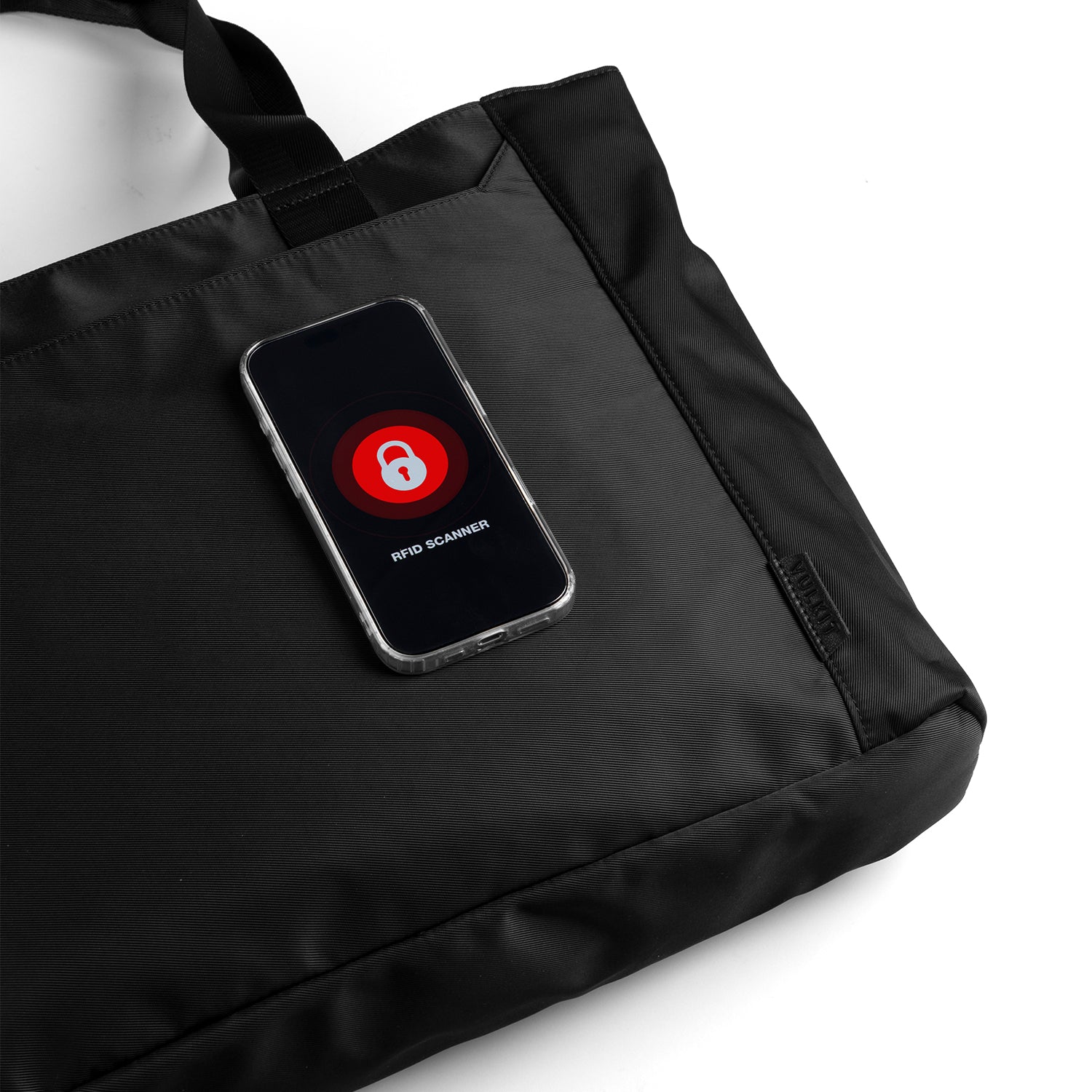Vulkit VB114 City Flux Borsa Tote 15L Nera Porta PC