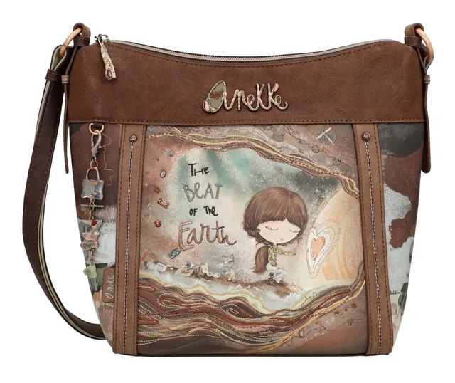 Anekke Core Grande Bandolera Borsa a Tracolla 4 Tasche Donna