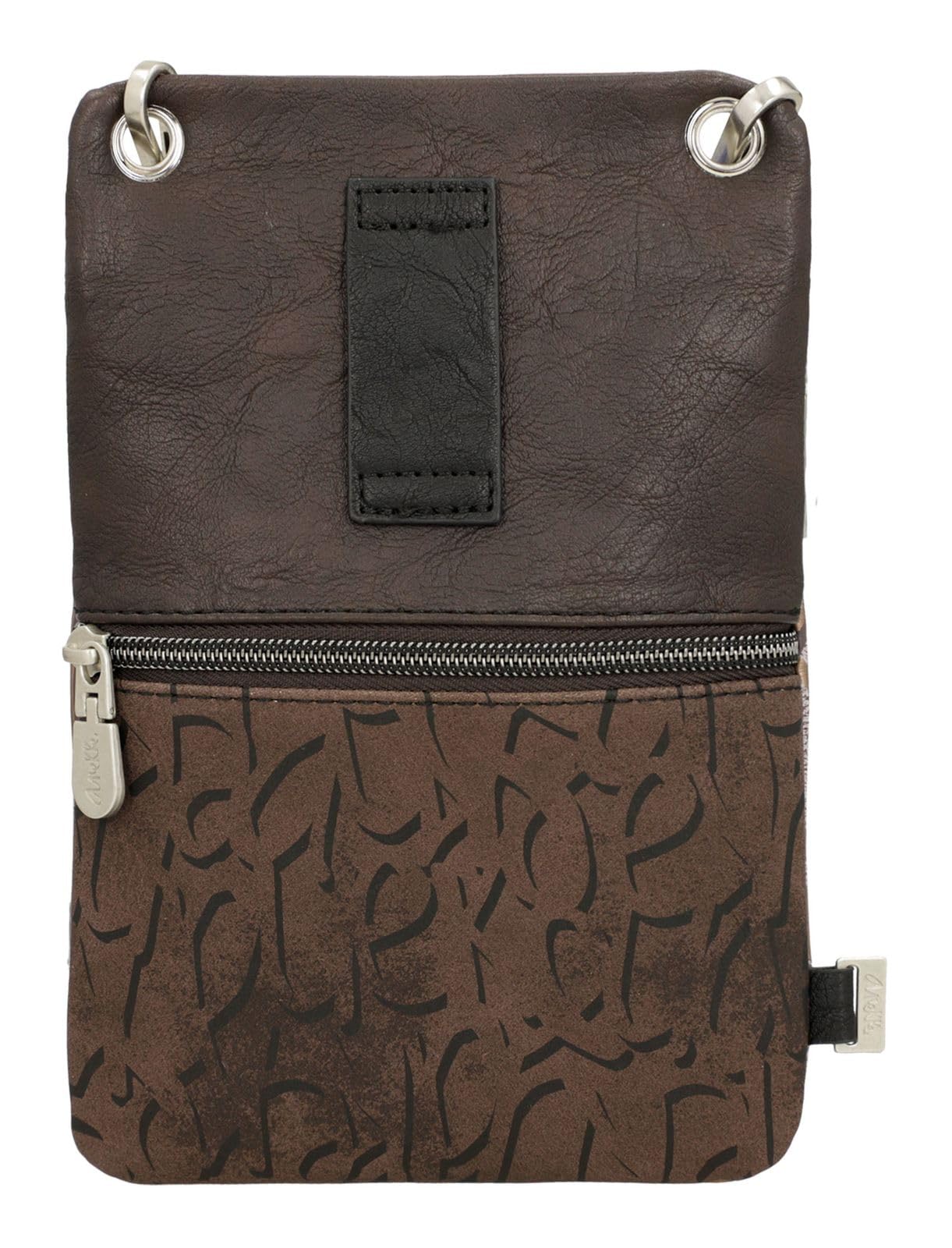 ANEKKE Outer Mantle mini tracolla marrone 15x23x2 cm
