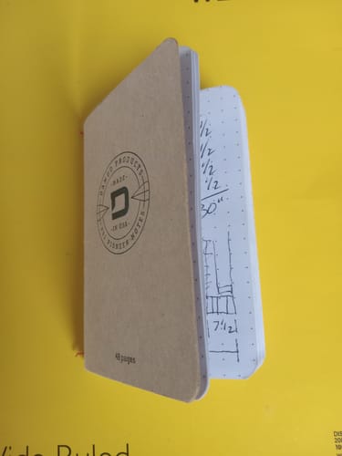 Dango P01 Notebooks quaderno mini puntinato pacco 3 pezzi