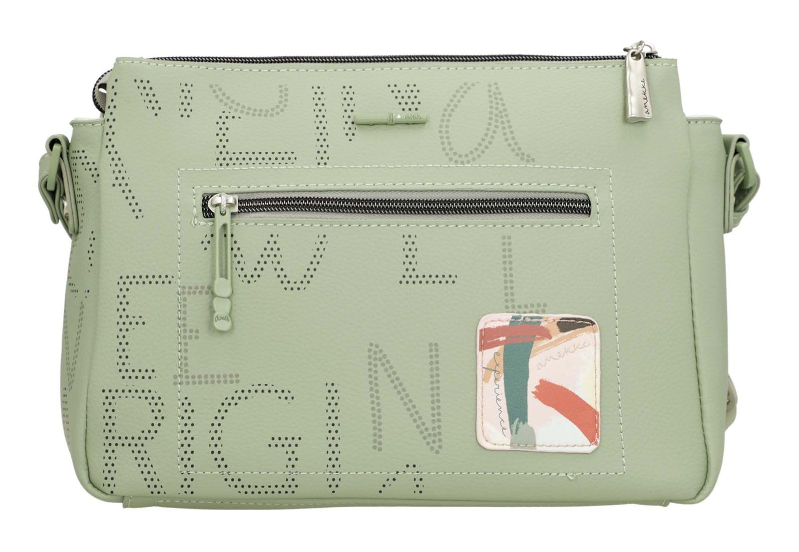 Anekke Original Alma borsa tracolla stampata 3 scomparti