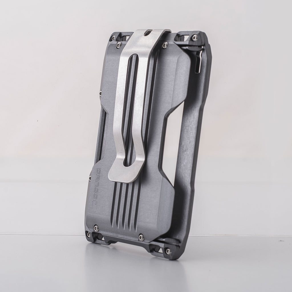 Dango A10 Chassis Clip fermasoldi acciaio grigio