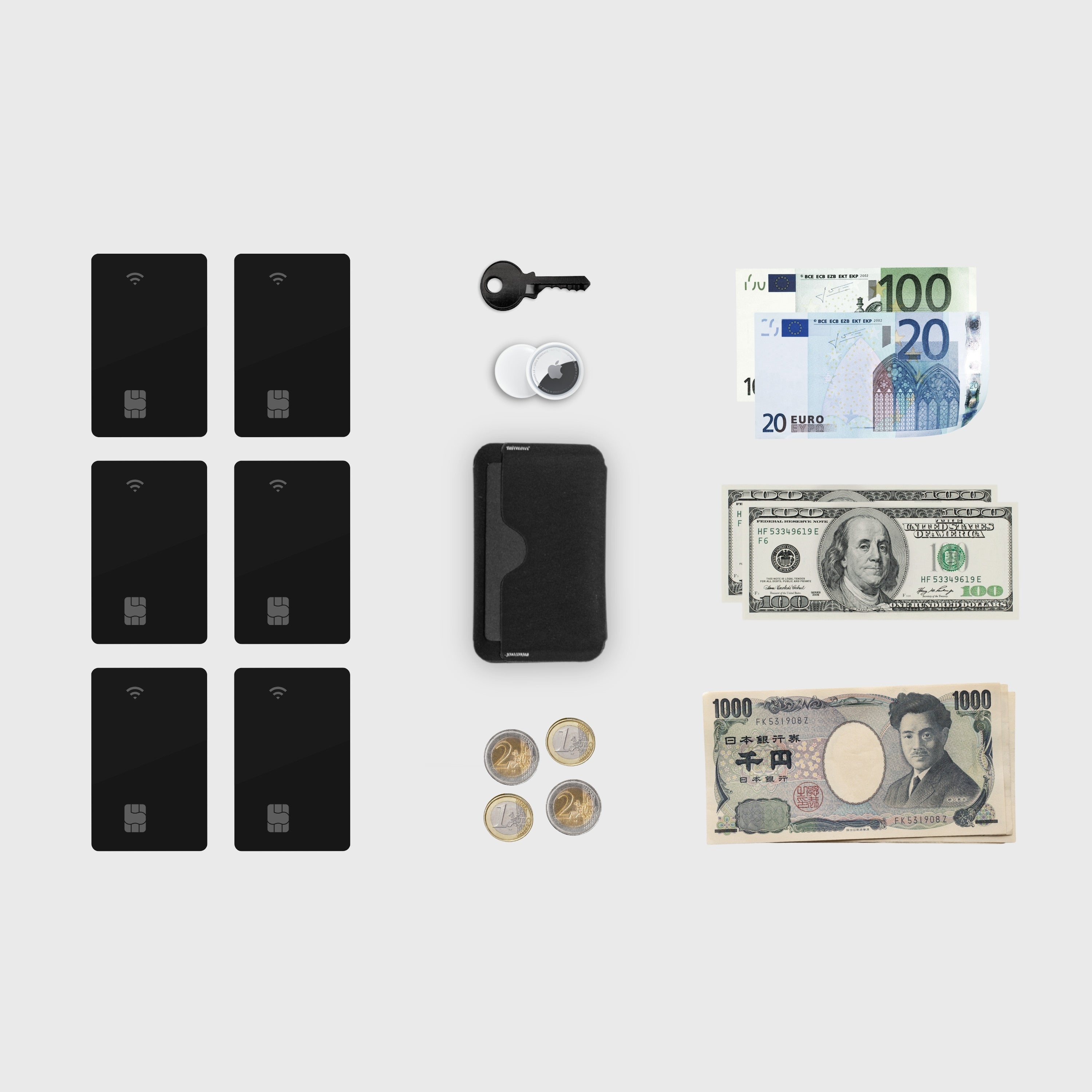 Re{form} Wallets RE:01 Coin Sleeve Portamonete Magnetico