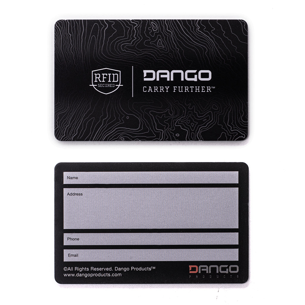 Dango RFID Secured Card Scheda Blocco RFID 2 Pezzi