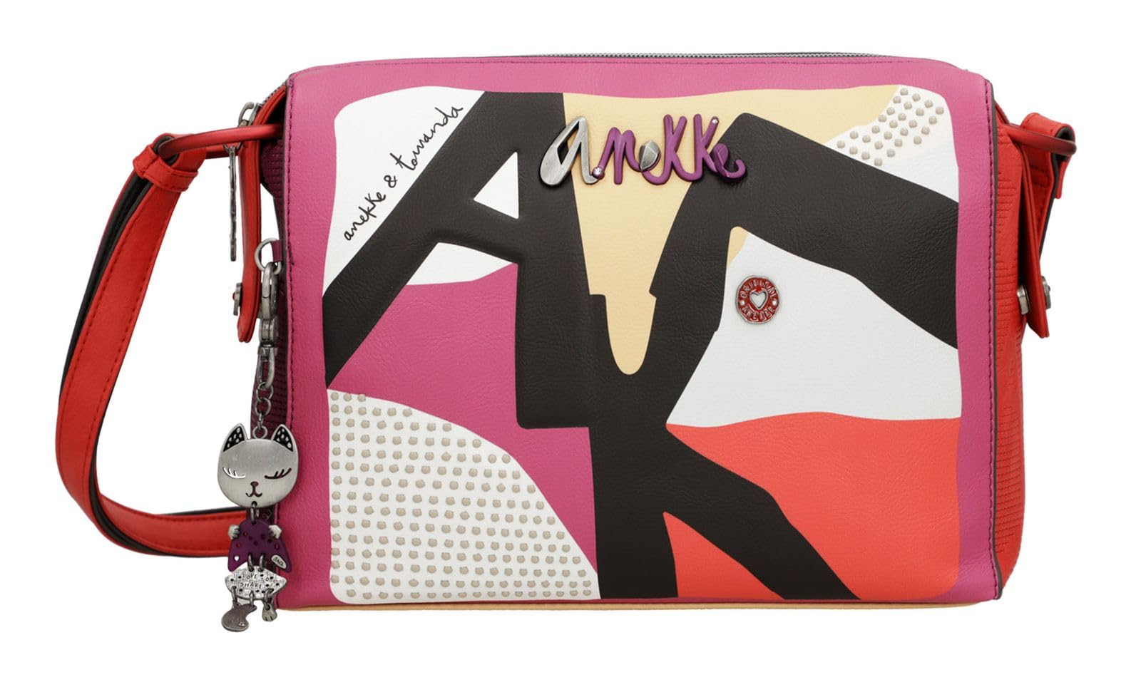Anekke Fashion borsa a tracolla rettangolare 28x22 cm