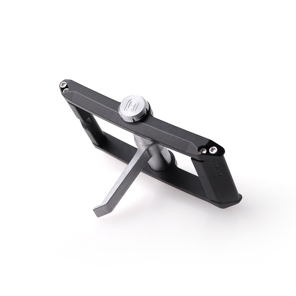 Dango Belt fibbia cintura alluminio nero jet