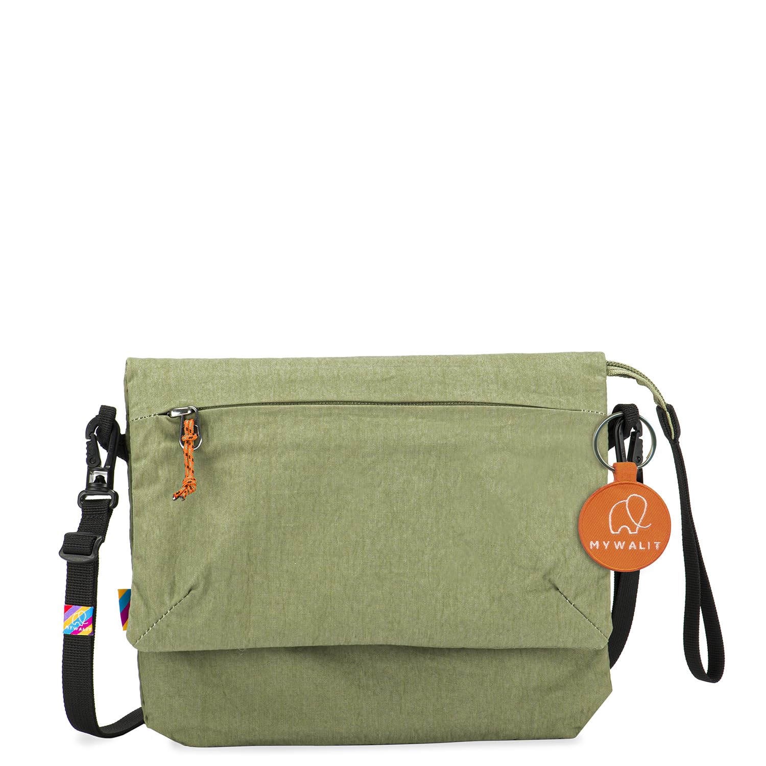 Mywalit Kyoto Half Flap Borsa Navy a Spalla