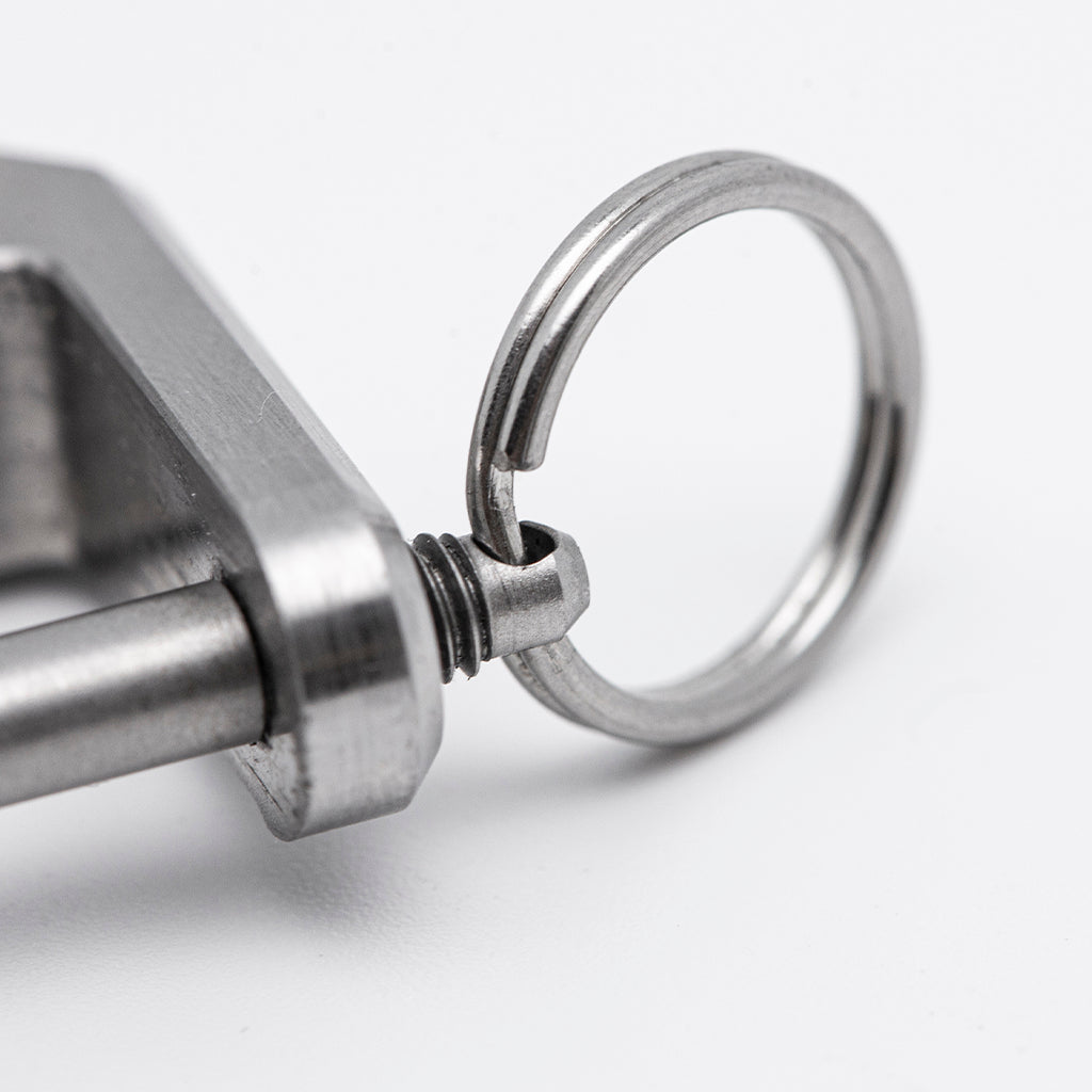 Dango Key Rings anelli portachiavi acciaio 2 pezzi