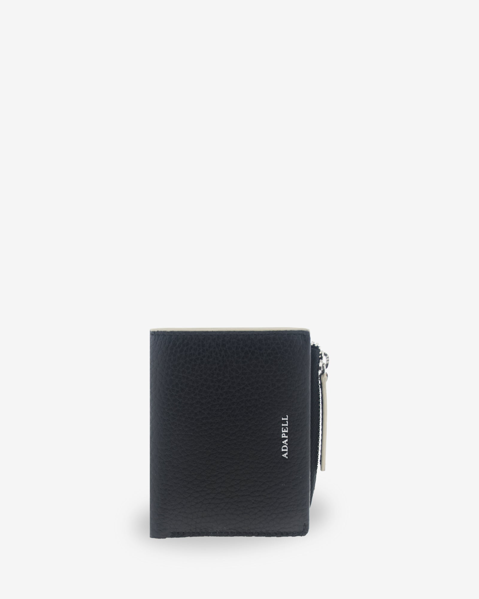 Adapell Nexo 4263 Portafoglio Pelle Nero Sottile RFID