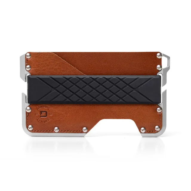 Dango D01 Dapper portafoglio marrone pelle RFID 12 carte