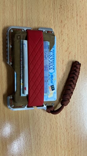 Dango Horizontal Wallet Bands fascia silicone arancione D/T