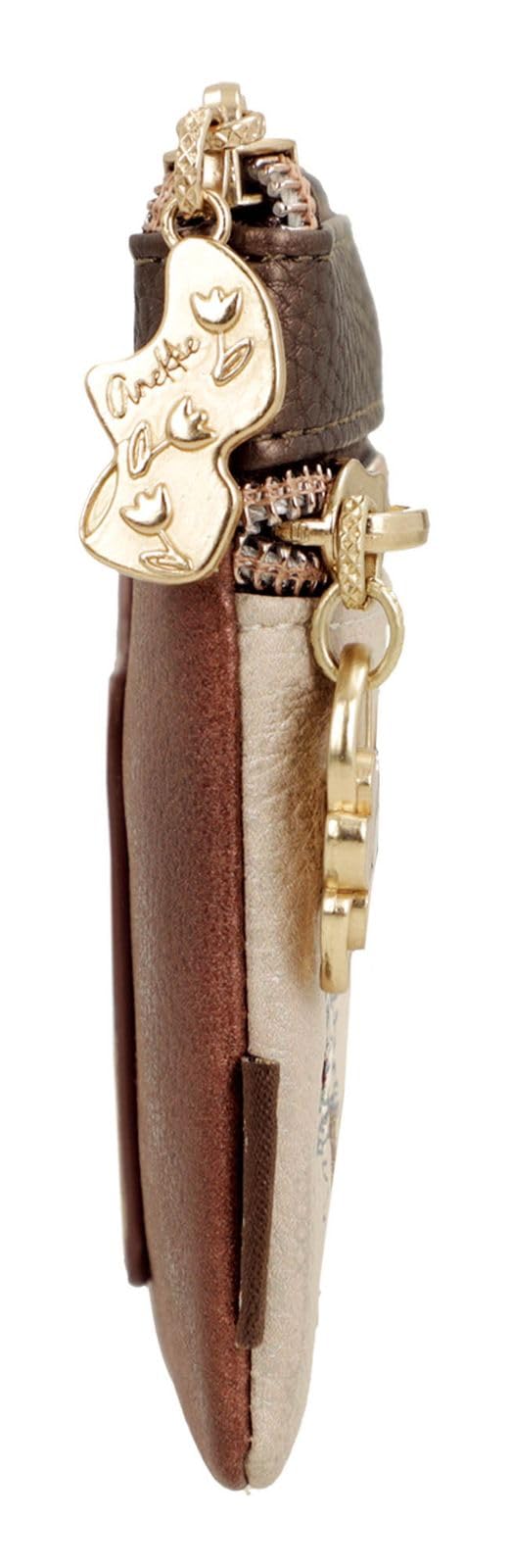 Anekke Tulip portafoglio doppio scomparto con zip