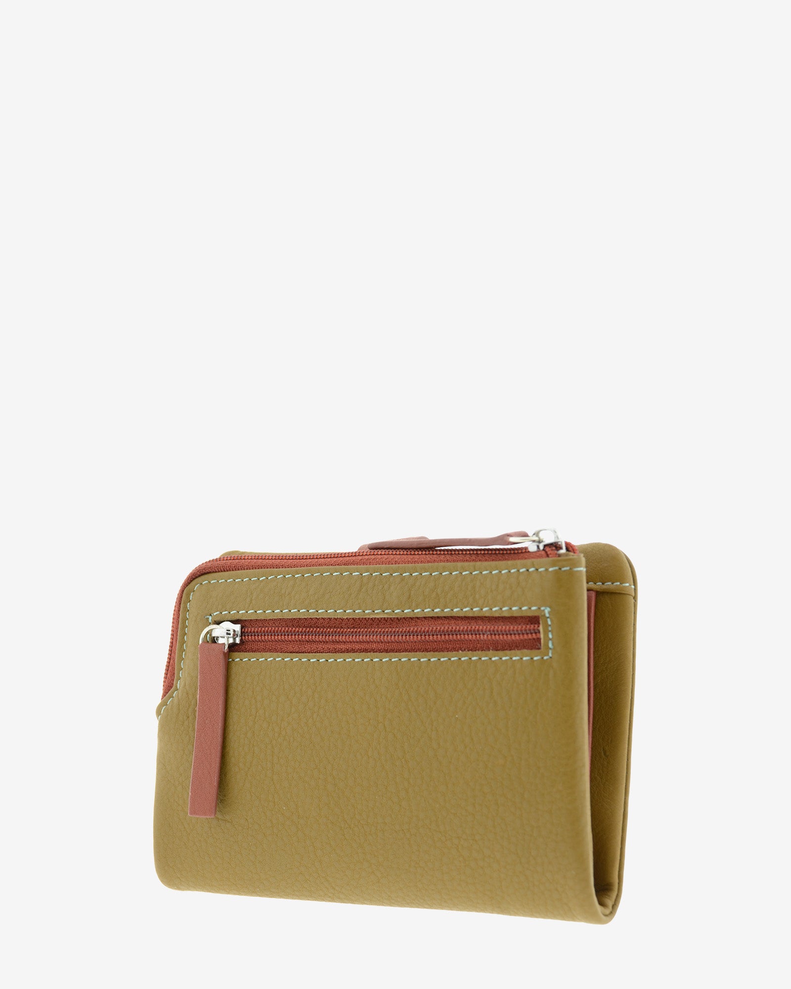 Adapell Brisa 4249 portafoglio donna pelle verde sage