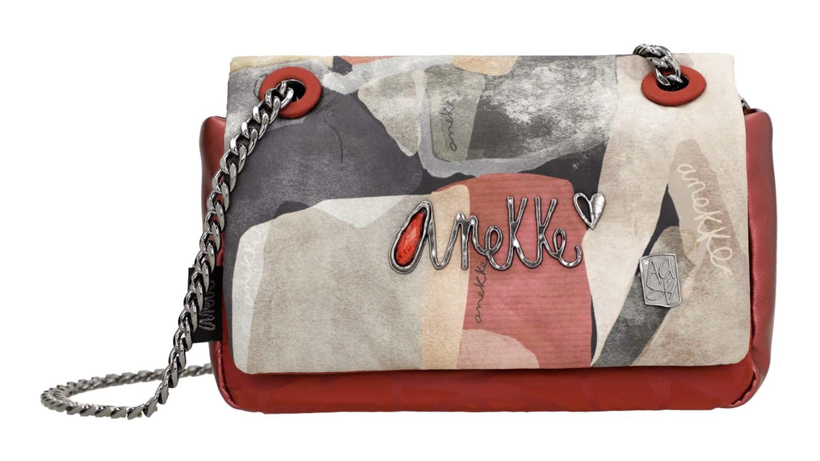 Anekke Nature Imaginary Borsa a Tracolla con Patta 22 cm
