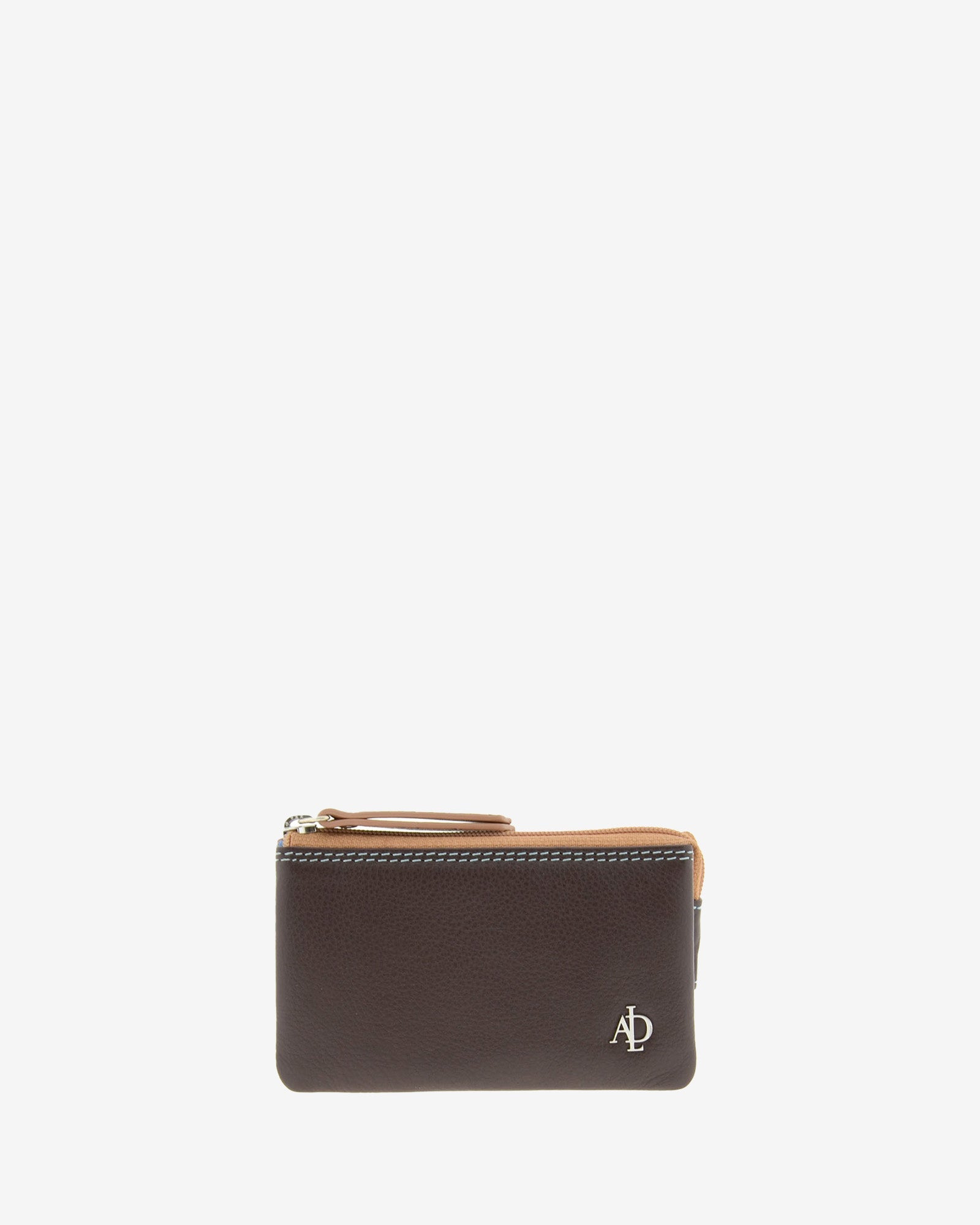 Adapell Wakanda 4215 portamonete pelle marrone zip