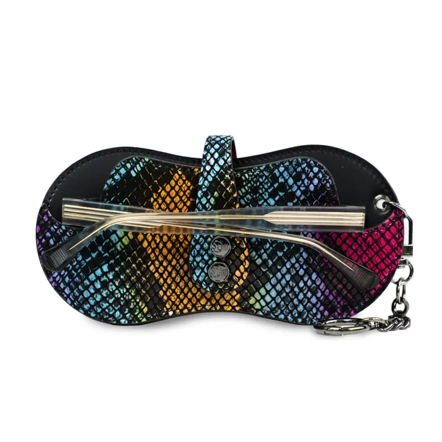 SLim Vision Portaocchiali Animalier Multicolor Pelle