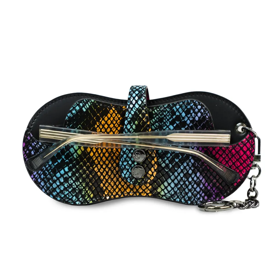 SLim Vision Portaocchiali Animalier Multicolor Pelle