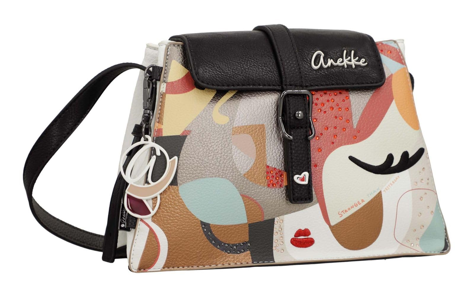Anekke Eikon Borsa a Tracolla con Patta Donna
