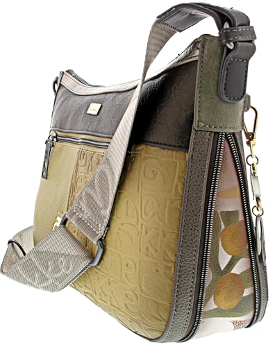 Anekke Muse Borsa Tracolla Grande Donna Stampa