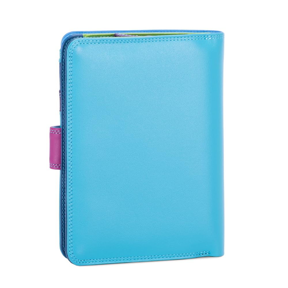 Mywalit Milano 229-177 portafoglio zip pelle Mare large