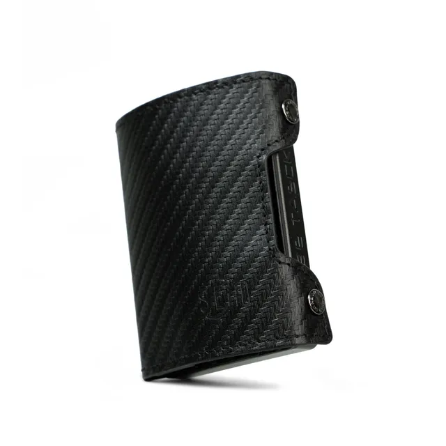 Be Tasck Mini Portafoglio Pelle Alluminio 7 Carte Modulare