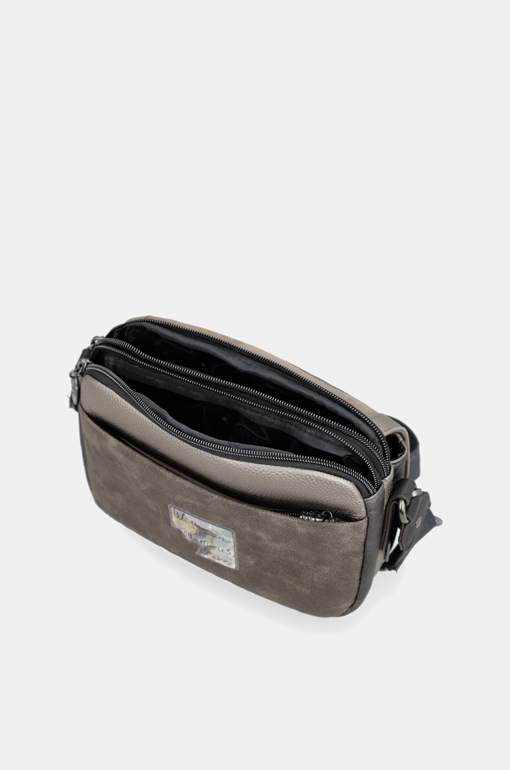 Anekke Real borsa tracolla donna 24x17x8 cm cerniera
