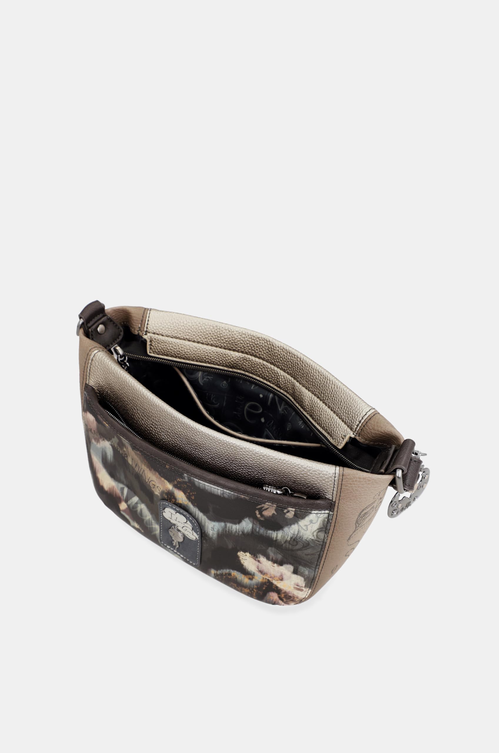 Anekke Real Tracolla Donna 27x18x9 cm con Cerniera