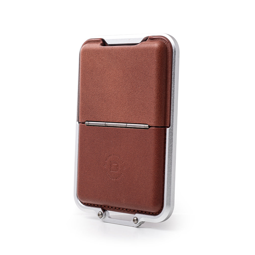 Dango Adapt MagSafe Wallet portafoglio Whiskey Brown 4 carte