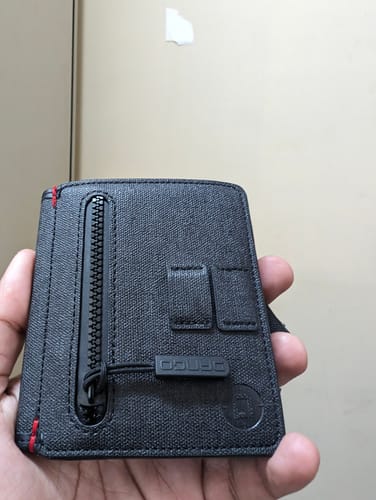 Dango P01 Pioneer Portafoglio viaggio nero DTEX RFID